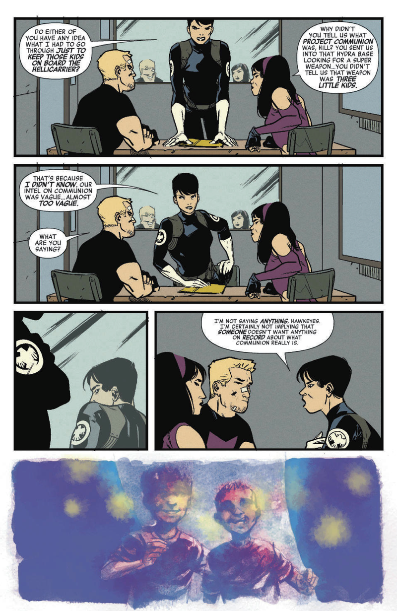 Illustration for article titled Exclusive Marvel preview: Past and present intertwine in All-New Hawkeye #3